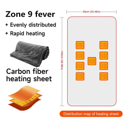 Wearable Heating Electric Blanket/Shawl