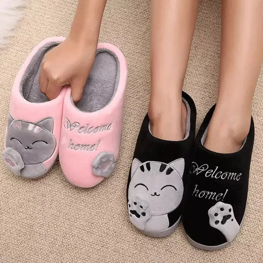 Kitty Plush Slipper